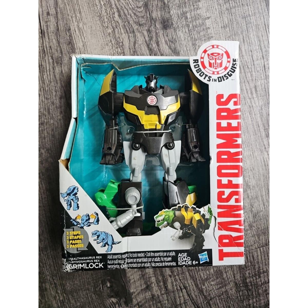 Transformers Robots in Disguise Hyper Change Heroes Stealthasaurus Rex Grimlock