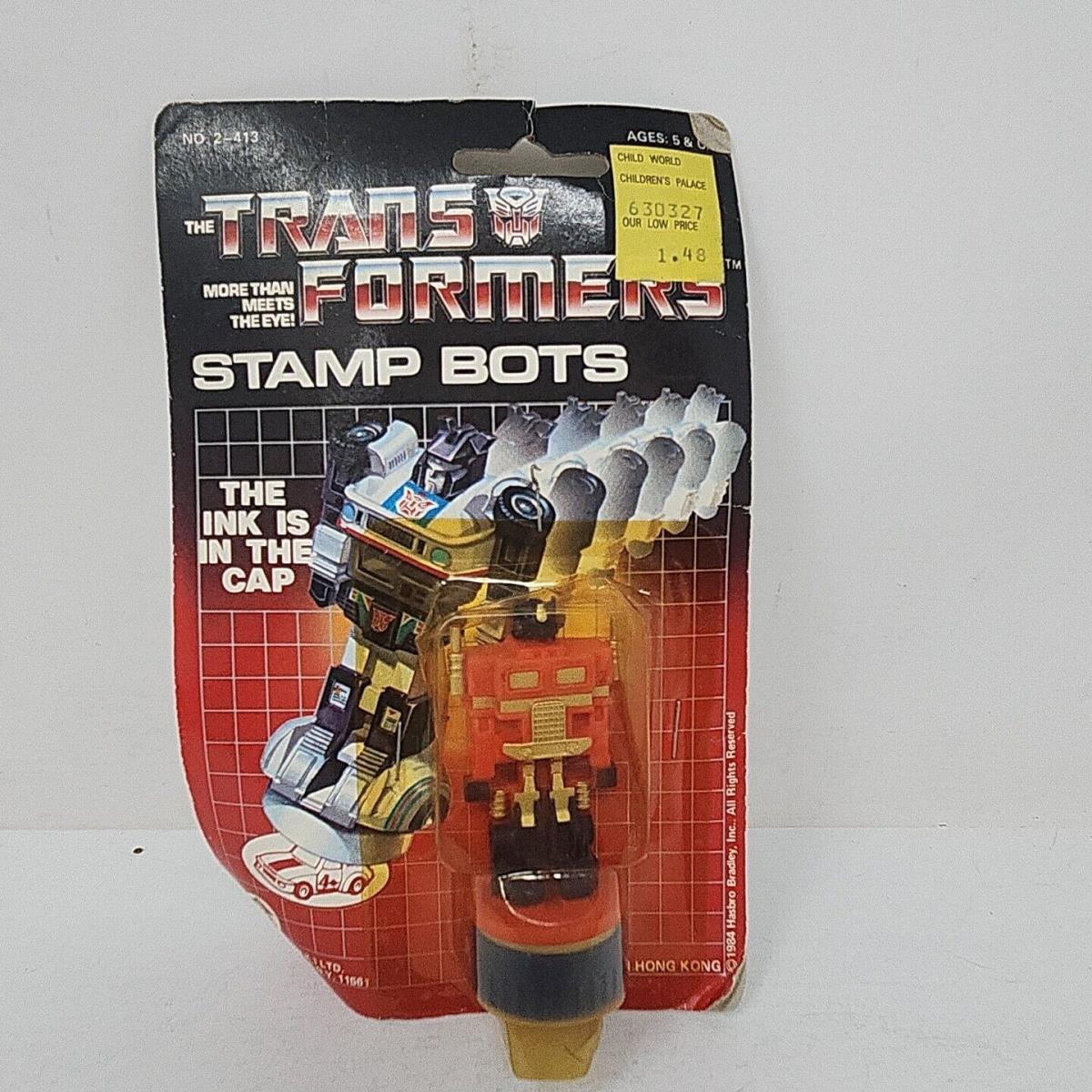 Transformers Stamp Bots Optimus Prime 1984 HG Toys