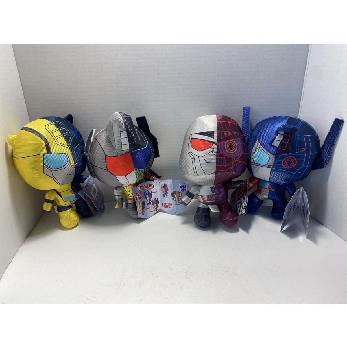 Transformers More Than Meets The Eye Plush Set of 4 Metallic Limited Edition