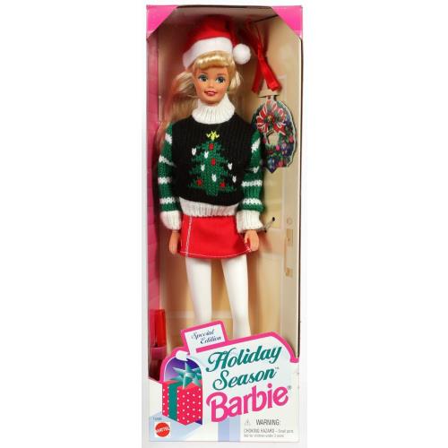 Holiday Season Barbie Doll Special Edition 15582 Never Removed From Box 1996