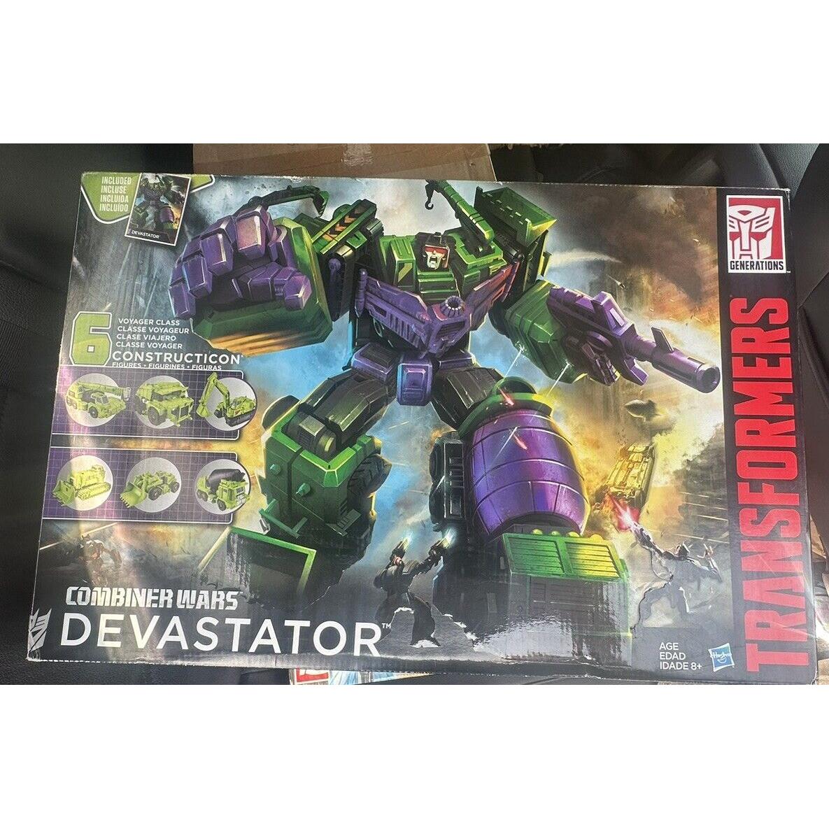 Box Transformers Generations 2014 Combiner Wars Devastator Rare