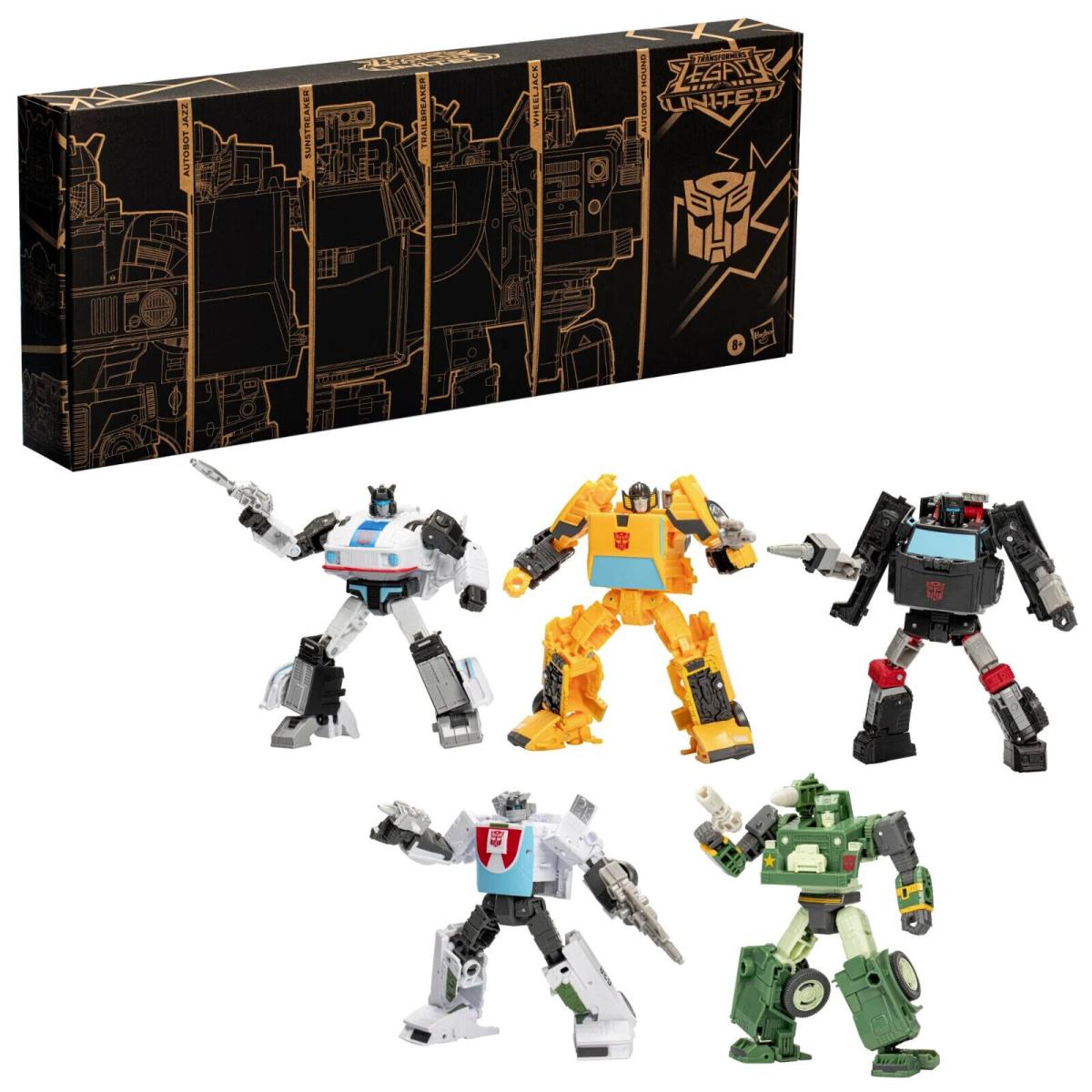 Transformers: Legacy United Generations Selects Autobot 5 Pack IN Hand