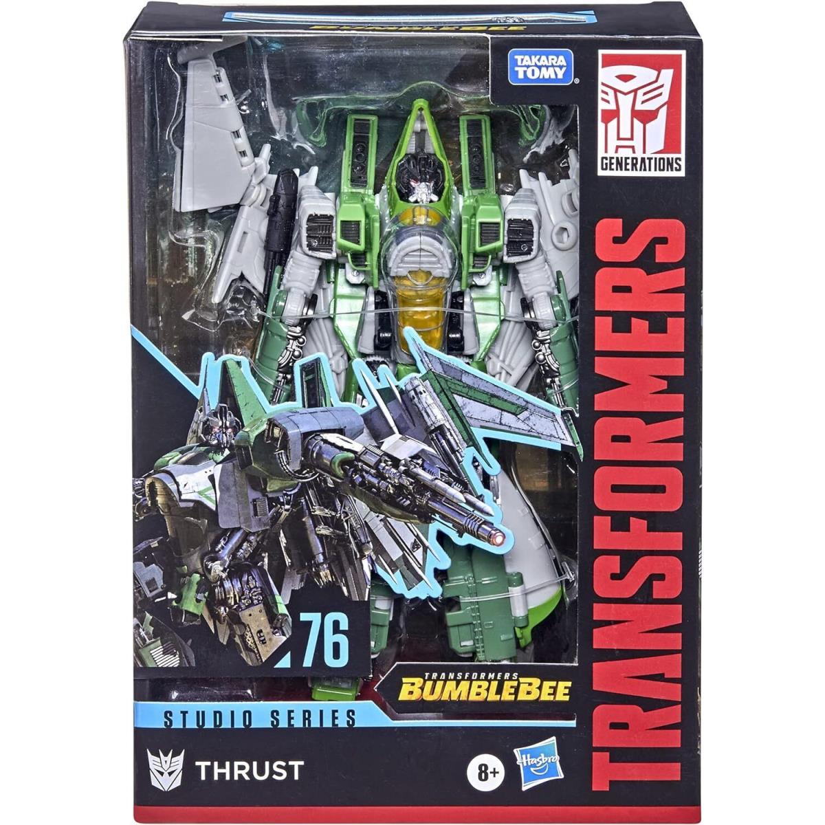 Transformers Toys Studio Series 76 Voyager Class Bumblebee Thrust Action Figure