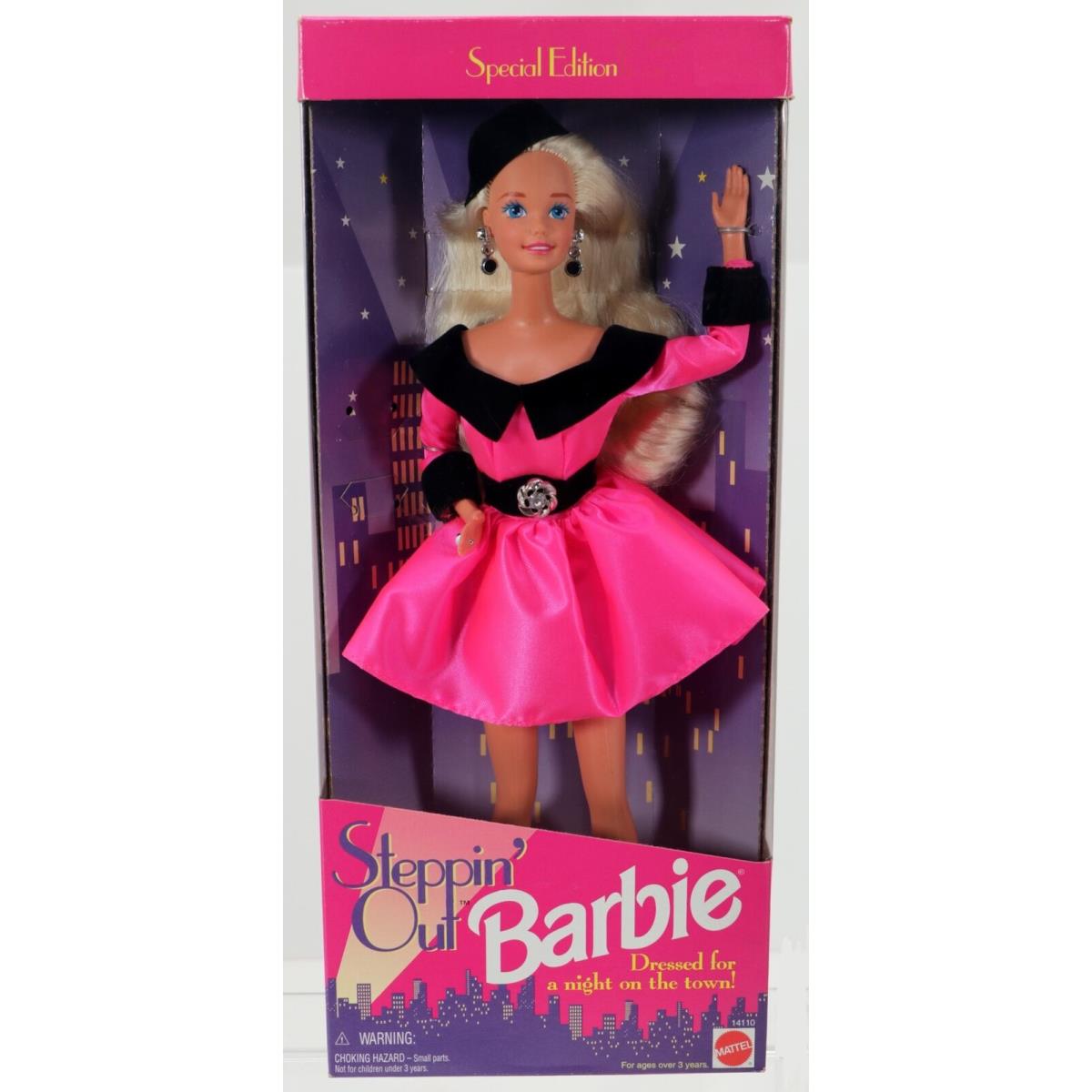 Stepping Out Barbie Doll Special Edition 14110 Nrfb 1995 Mattel Inc