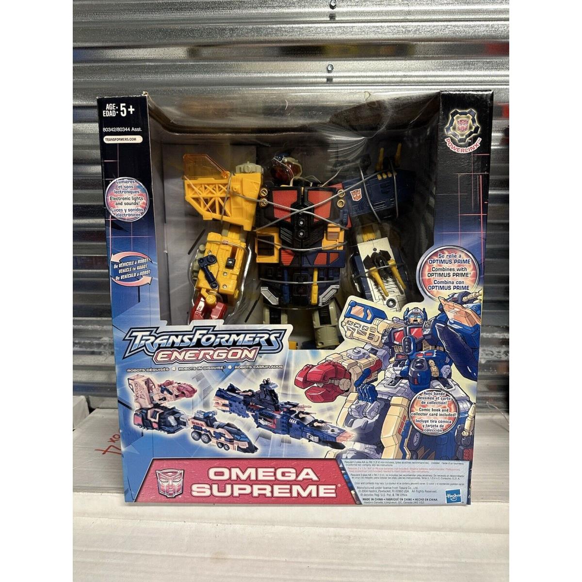 Transformers Energon Omega Supreme Huge Misb