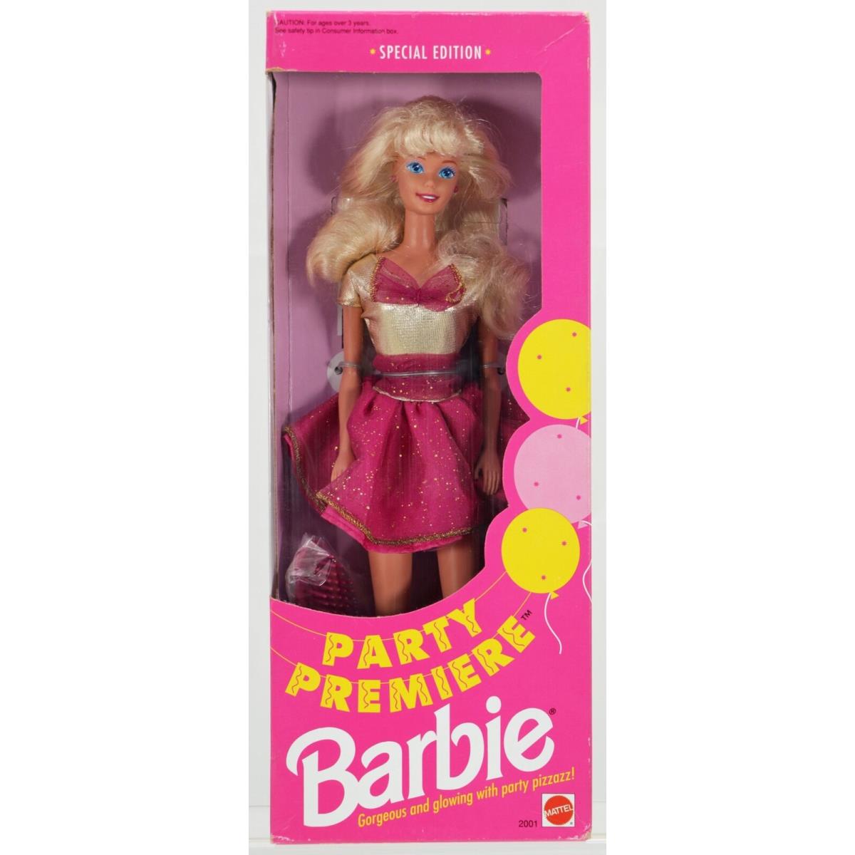 Barbie Party Premiere Supermarket Special Edition Doll 2001 Nrfb 1992 Mattel