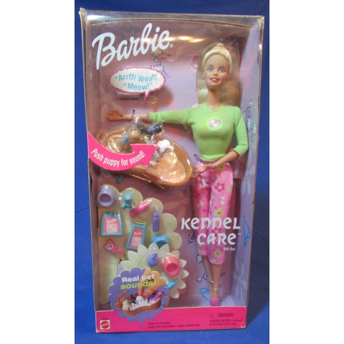 Barbie Kennel Care Gift Set - 53449 2001 - Nrfb