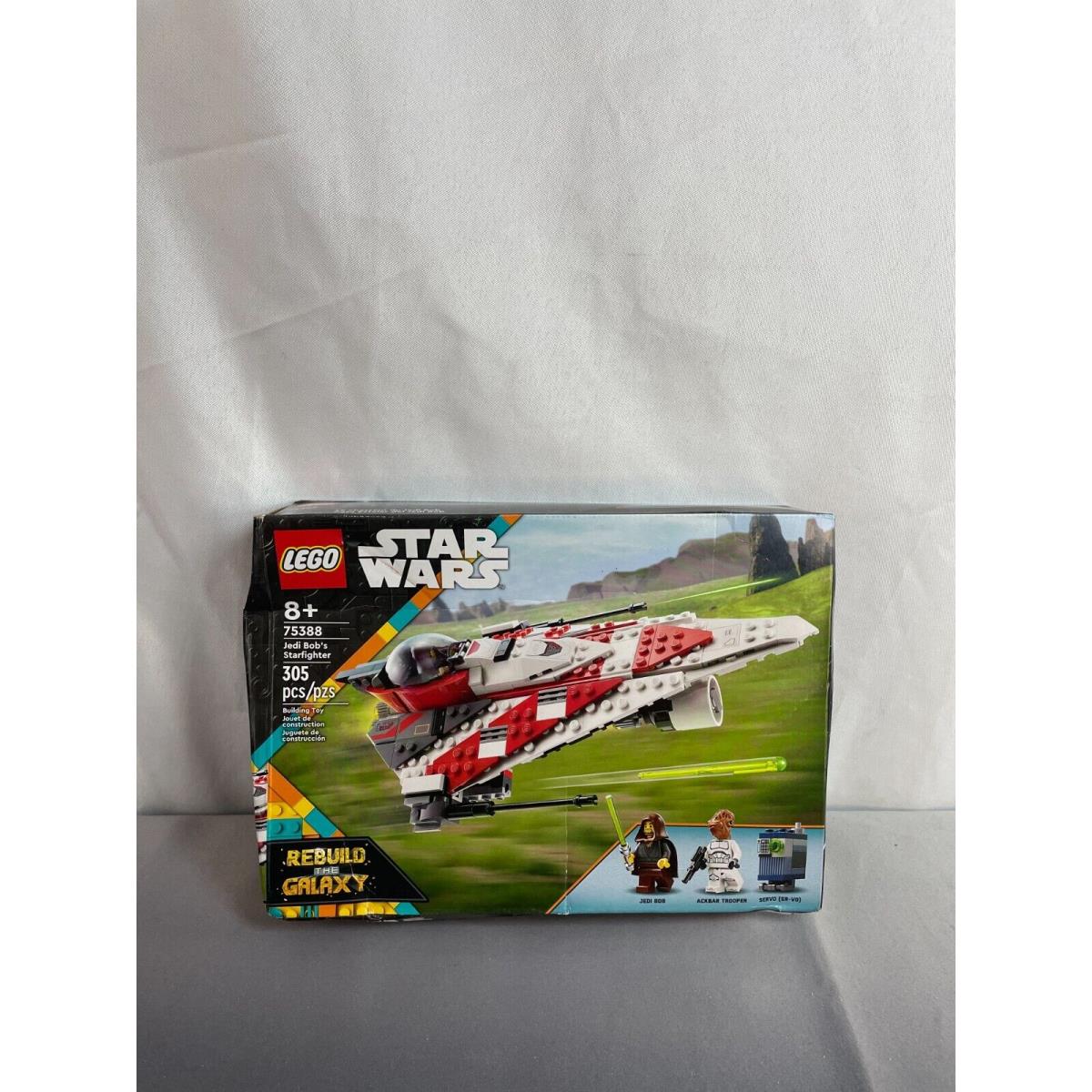 Lego 75388 Star Wars Jedi Bob`s Starfighter Building Toy 305 Pieces Age 8+