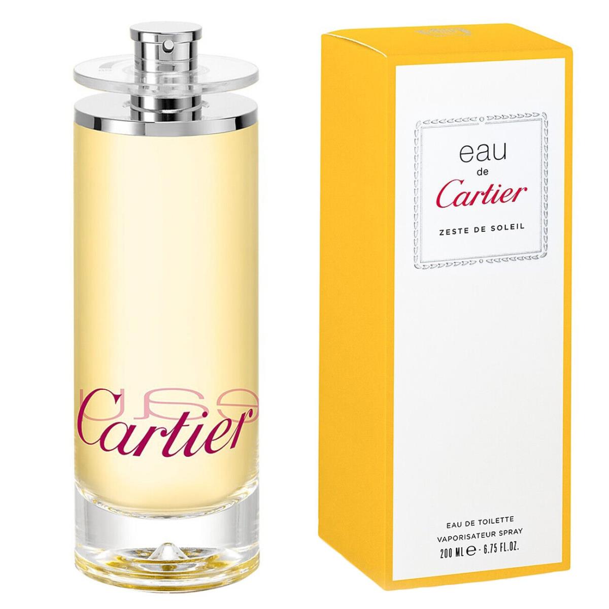 Eau de Cartier Zeste de Soleil 6.7 oz / 200 ml Eau De Toilette Spray Unisex