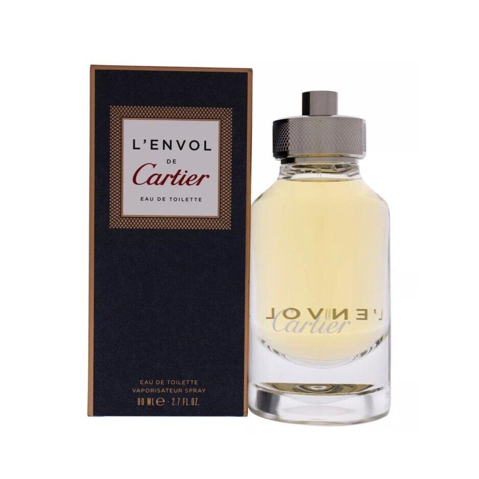 Lenvol by Cartier For Men - 2.7 oz Edt Spray