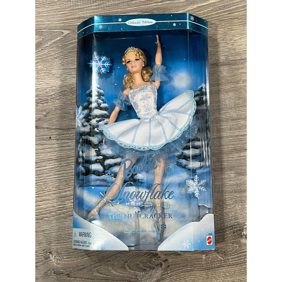 Barbie Snowflake in The Nutcracker Classic Ballet Series Doll Mattel 25642 BB9