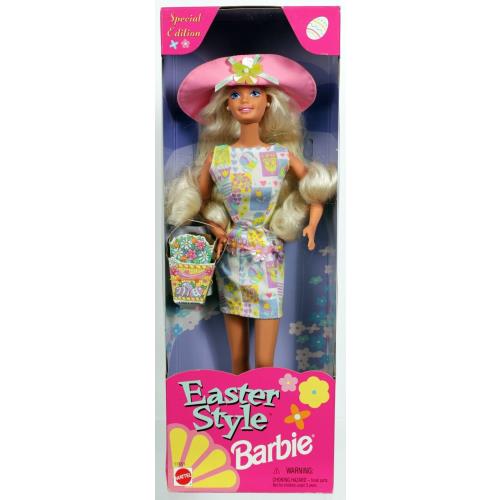 Easter Style Barbie Doll Special Edition 17651 Never Removed From Box 1997