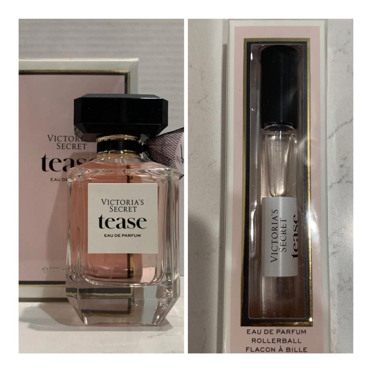 Victoria`s Secret Tease Eau de Parfum 3.4 Fl.oz. and Rollerball