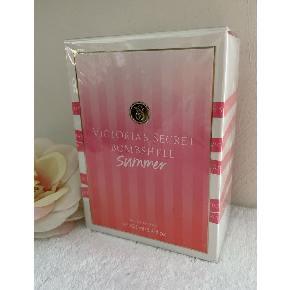 Victoria`s Secret Bombshell Summer Eau de Parfum Perfume Edp 3.4 oz