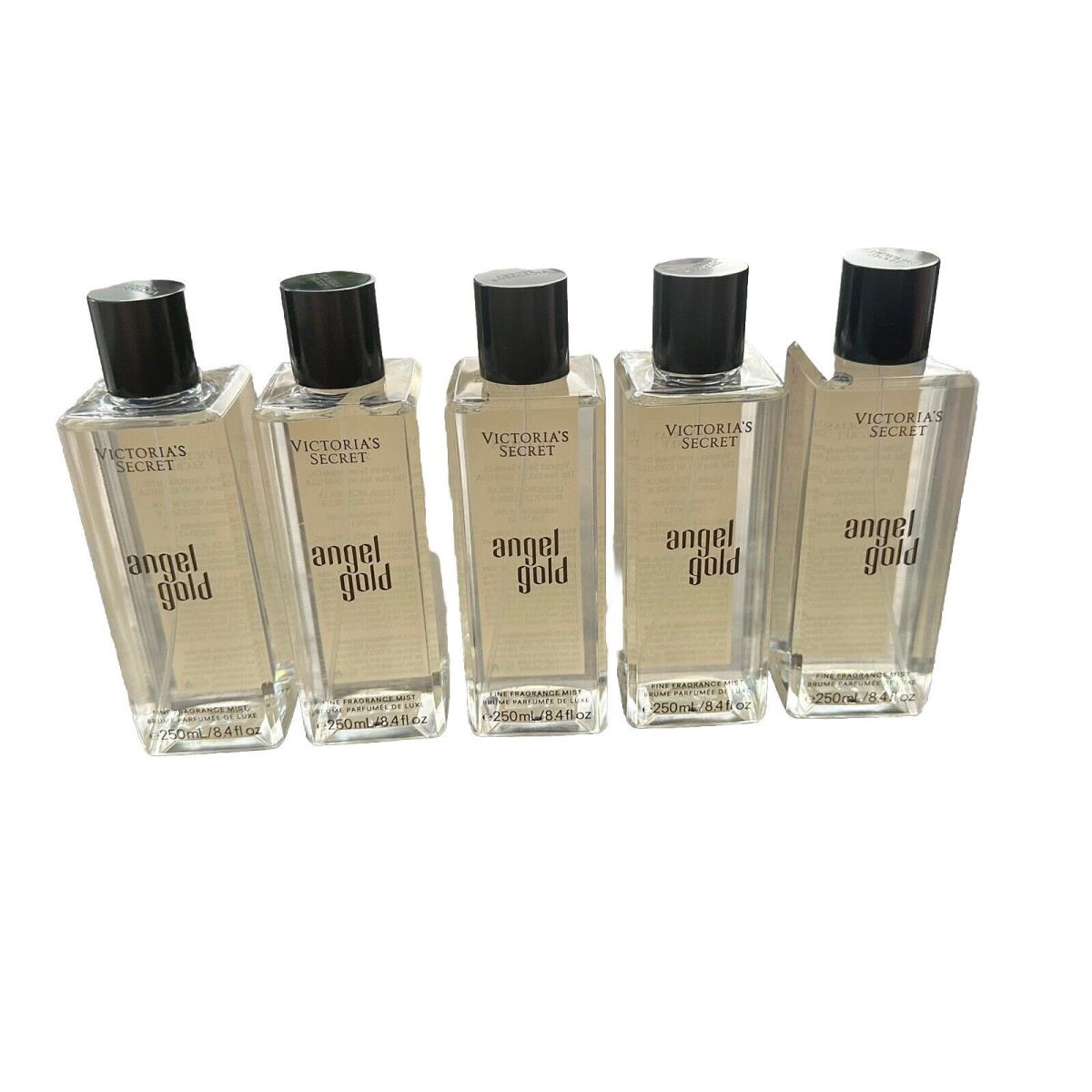 5 Victoria`s Secret Fragrance Mist Angel Gold 8.4 FL OZ / 250 mL