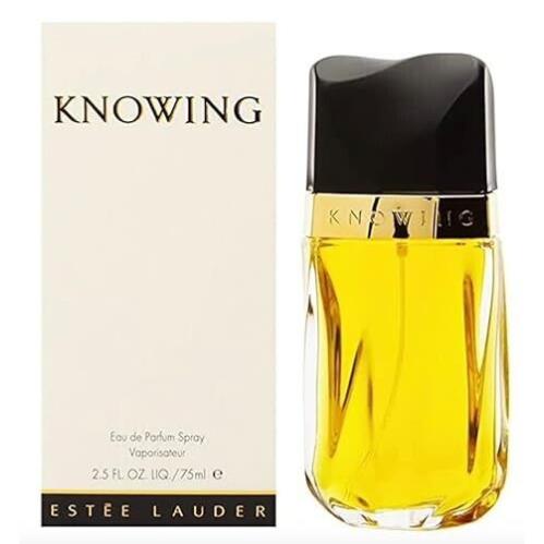 Estee Lauder Knowing Eau De Parfum Spray For Women Vaporisateur 75 ml 2.5 fl oz