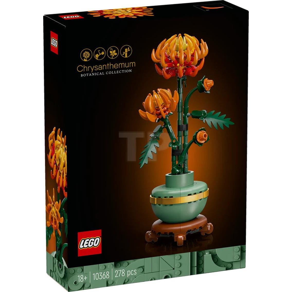 Lego Icons Botanical Collection Chrysanthemum Flower D Cor 10368 Building Set