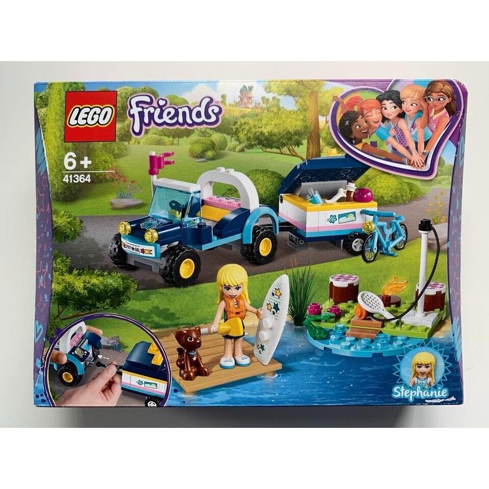 Lego Friends Stephanie`s Buggy Trailer 41364 Toy Building Kit 166 Pcs