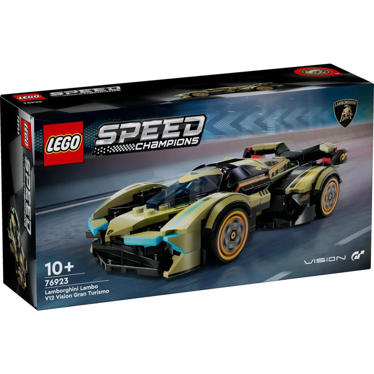 Lego Speed Champions Lamborghini Lambo V12 Vision GT 76923 Building Toy Set