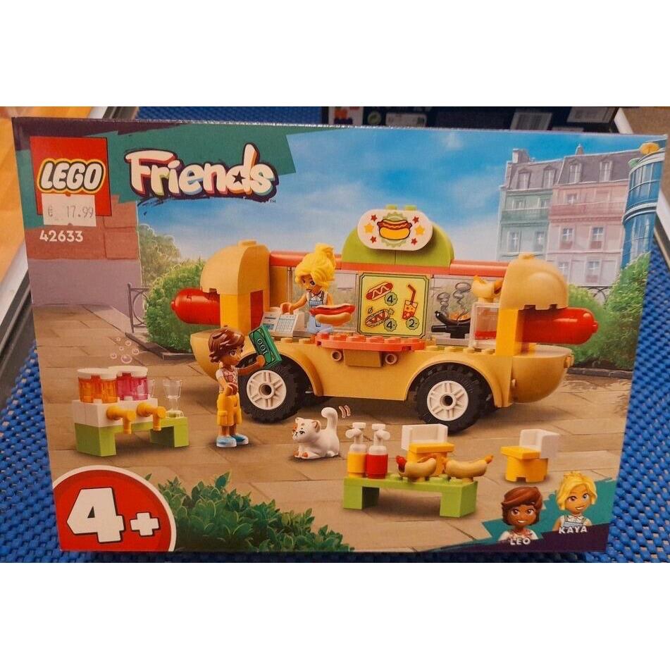 Lego Friends Hot Dog Food Truck 42633 Toy Building Kit 100 Pcs