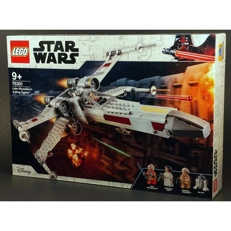 Lego Star Wars Luke Skywalker`s X-wing Fighter 75301 Building Toy Set Gift