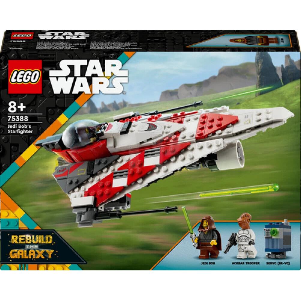 Lego Star Wars Jedi Bob s Starfighter 75388 Building Toy Set Gift