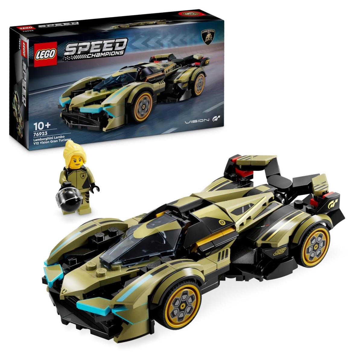 Lego Speed Champions Lamborghini Lambo V12 Vision GT Super Car Toy For 10 Plus Y