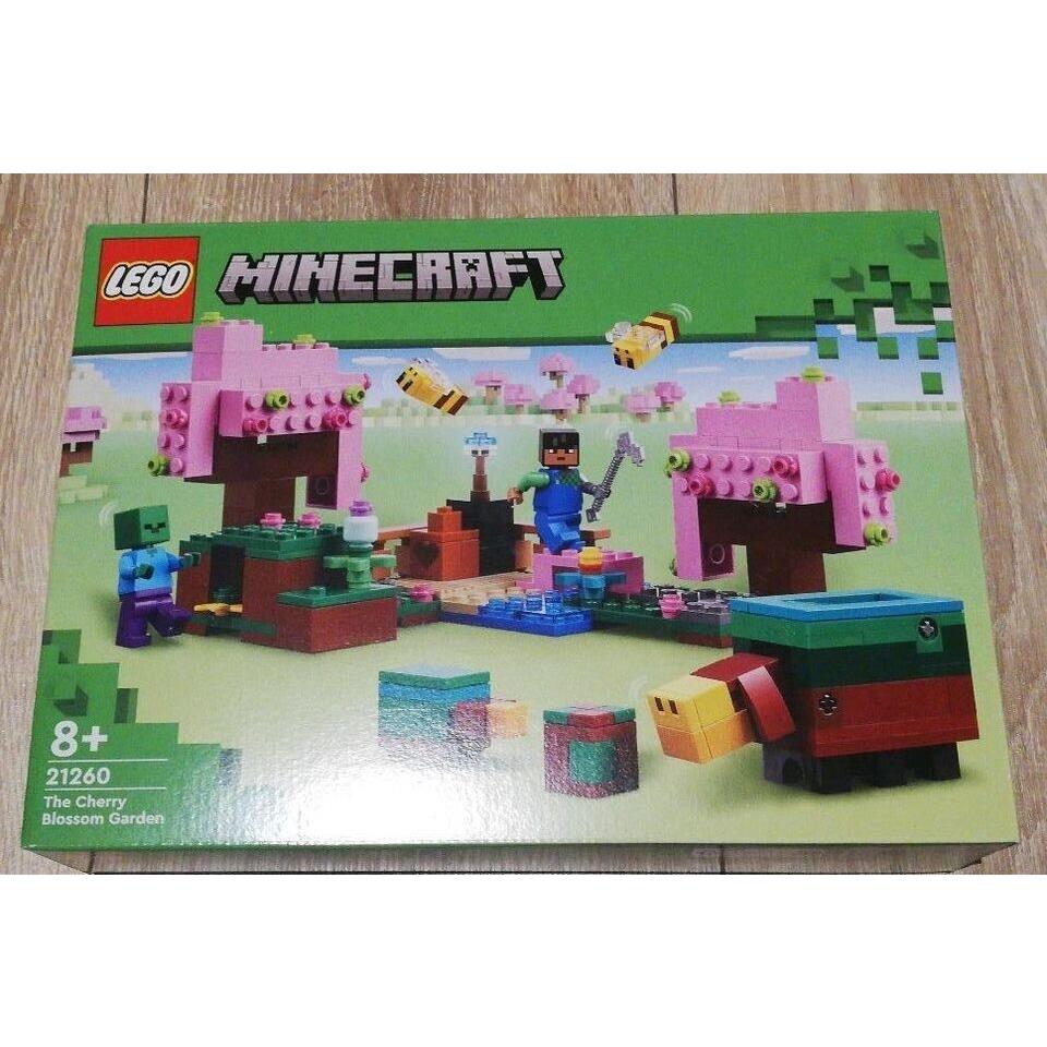 Lego Minecraft The Cherry Blossom Garden 21260 Toy Building Kit 304 Pcs