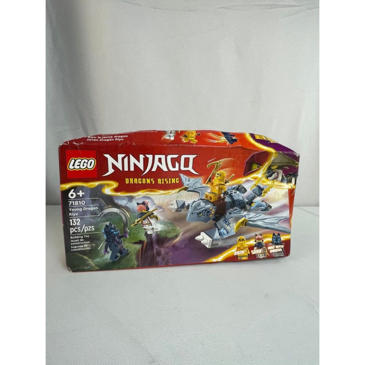 Lego Ninjago 71810 Young Dragon Riyu Building Set 132 Pieces Age 6+