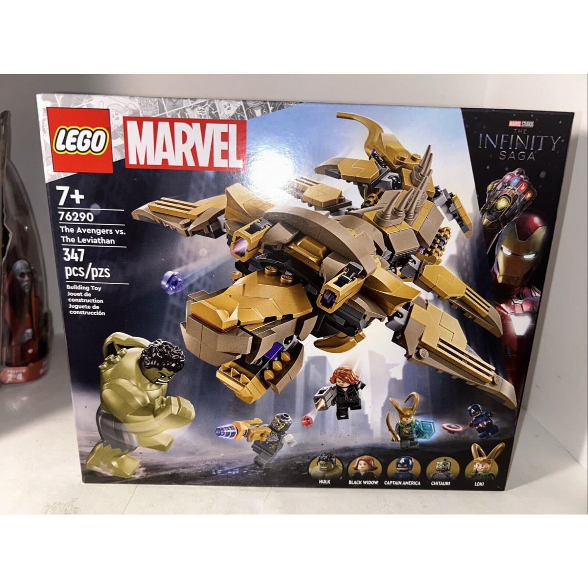 Lego 76290 Marvel Avengers Vs Leviathan Construction Set in Hand