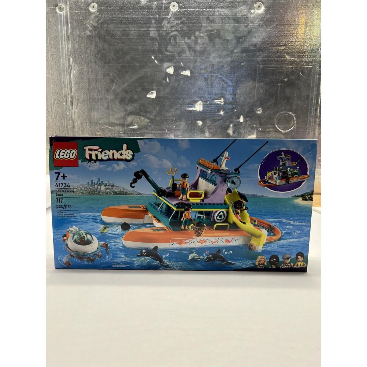 Lego Friends Sea Rescue Boat 41734 Building Toy Set