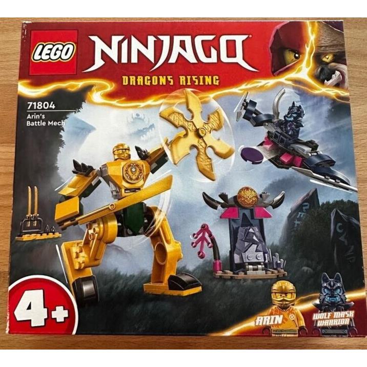 Lego Ninjago Arin`s Battle Mech 71804 Toy Building Kit 104 Pcs