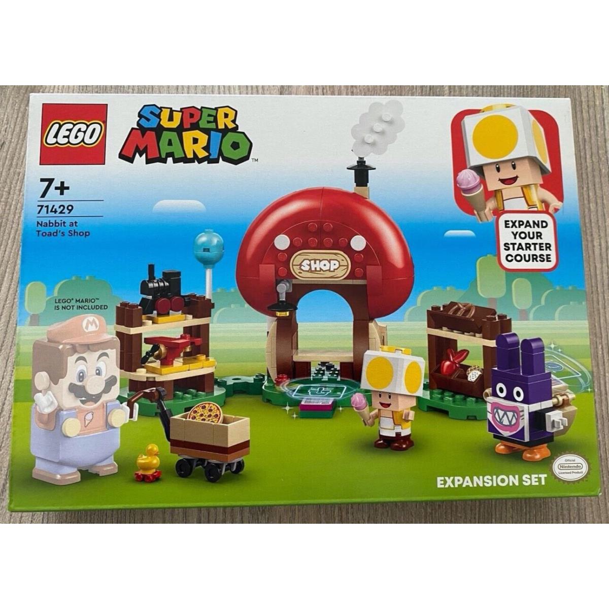 Lego Super Mario Nabbit at Toad`s Shop Expansion Set 71429 Building Kit 230 Pcs