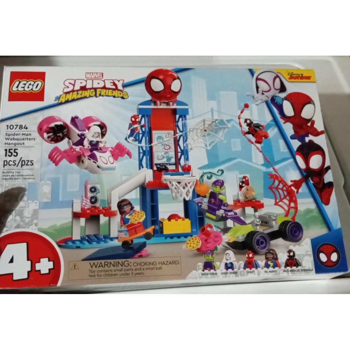 Lego Marvel Spider-man Webquarters Hangout 10784 Building Toy Set Gift