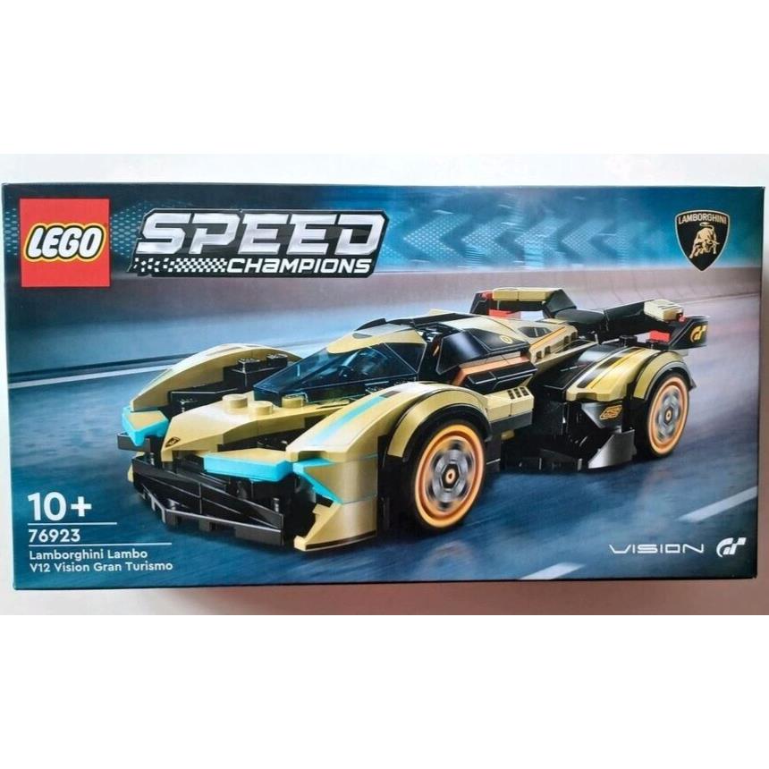 Lego Speed Champions Lamborghini Lambo V12 Vision GT Super Car 76923 Kit 230 Pcs