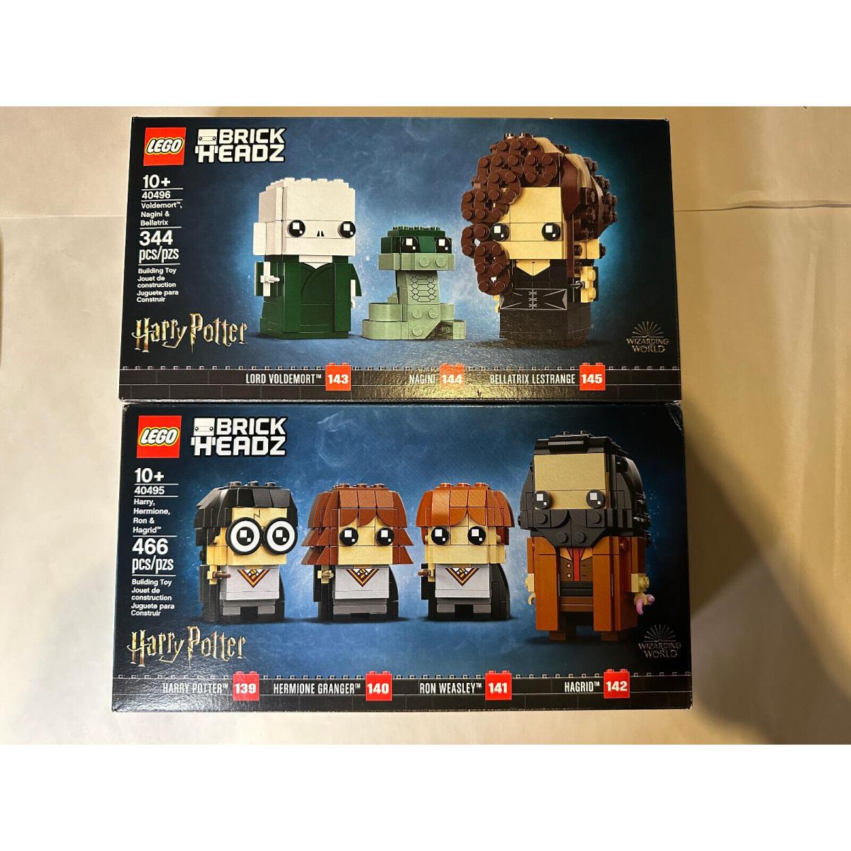 Lego Brickheadz - 2 Harry Potter Sets 40495 40496