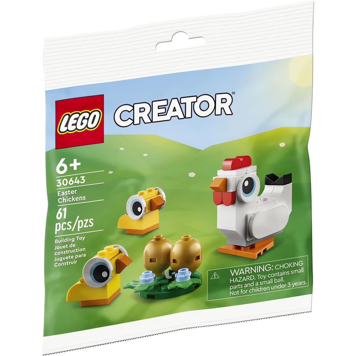 Lego Creator Easter Chickens 30643 Polybag Multicolor