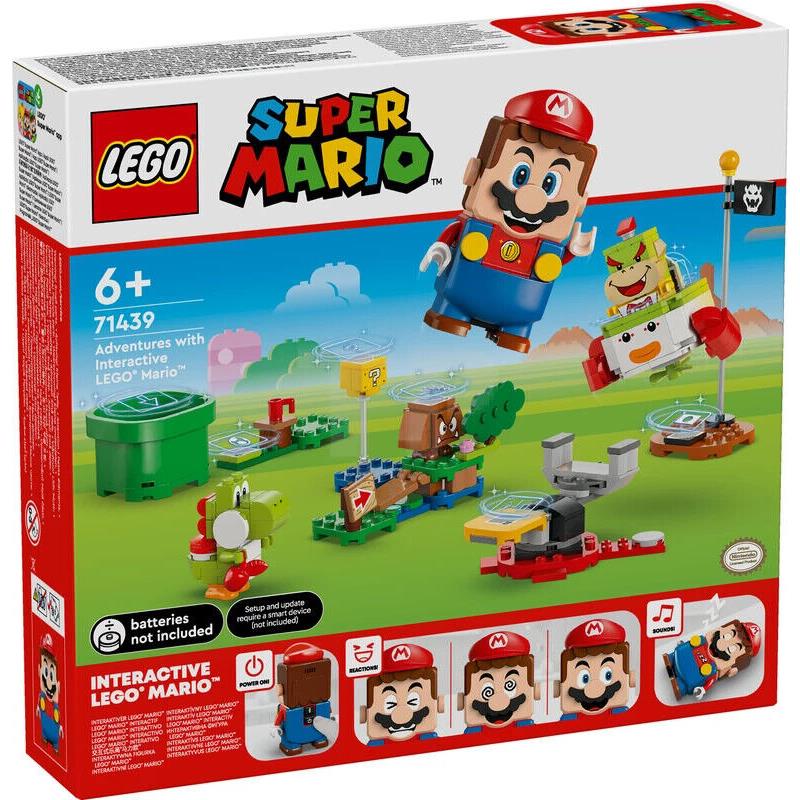 Lego Super Mario Adventures with Interactive Lego Mario 71439 Building Toy Set