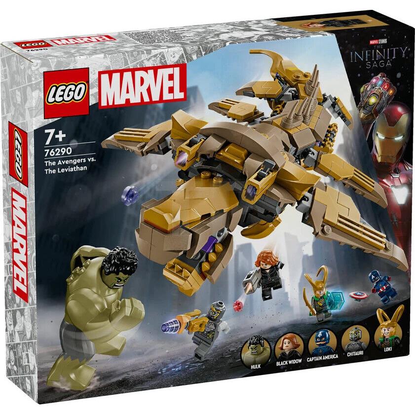 Lego Marvel The Avengers Vs. The Leviathan 76290 Building Toy Set Gift