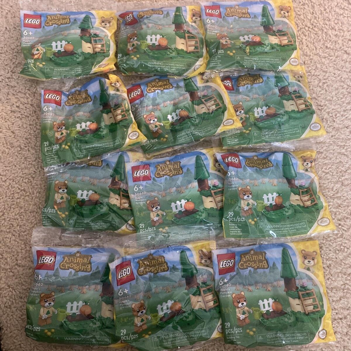 12x Lego Animal Crossing 30662 Maple`s Pumpkin Garden Polybag