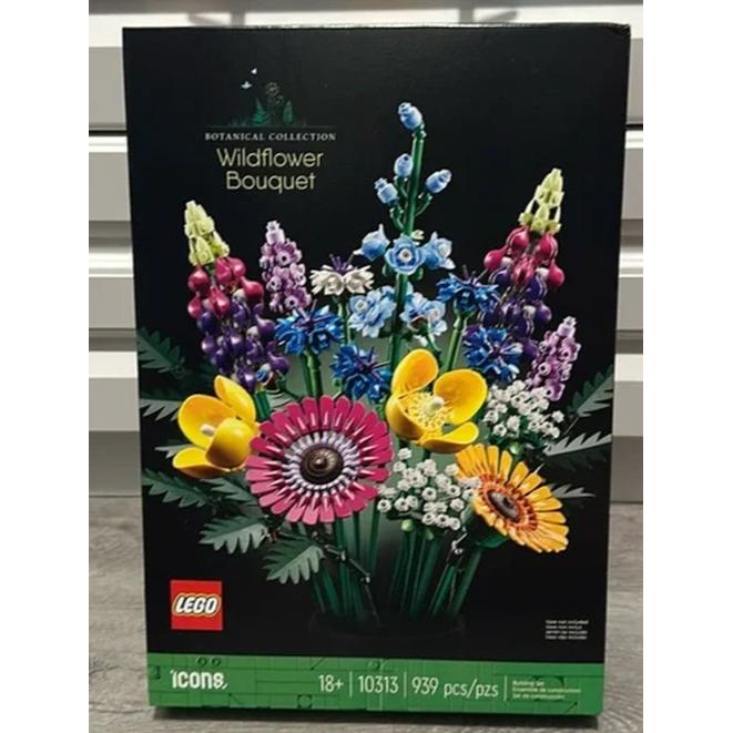 Lego Icons Botanical Collection Wildflower Bouquet 10313 Building Toy Set