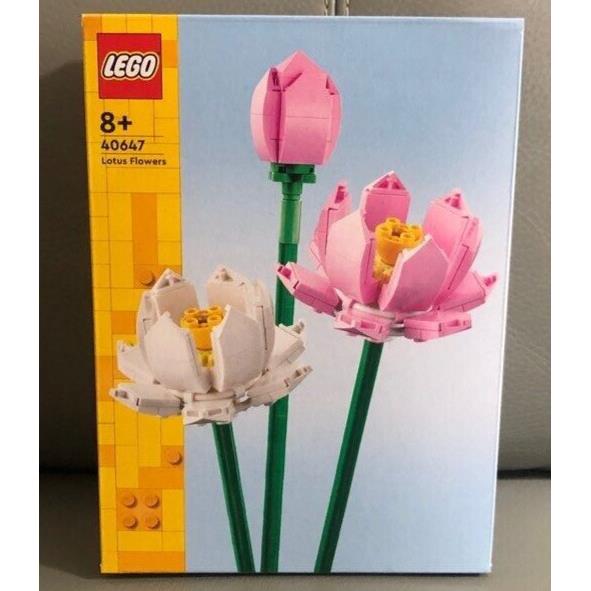 Lego Creator Lotus Flowers 40647 Building Kit 220 Pcs