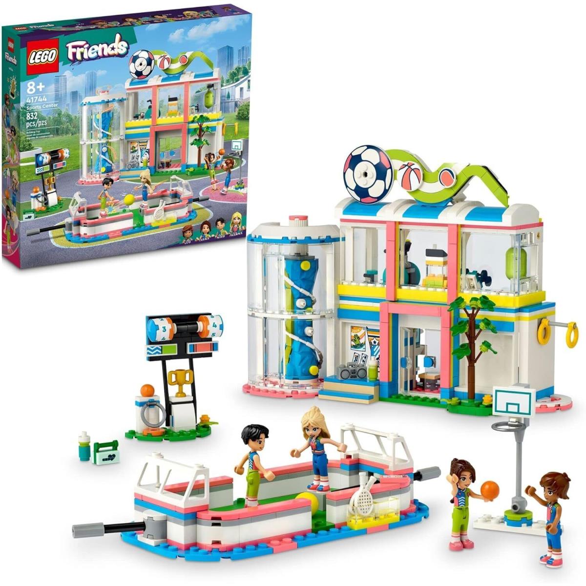 Lego Friends Sports Center 41744 Building Toy Set Fun For Boys and Girls