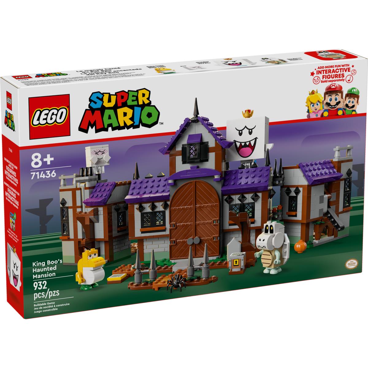 Lego Super Mario King Boo s Haunted Mansion Set 71436