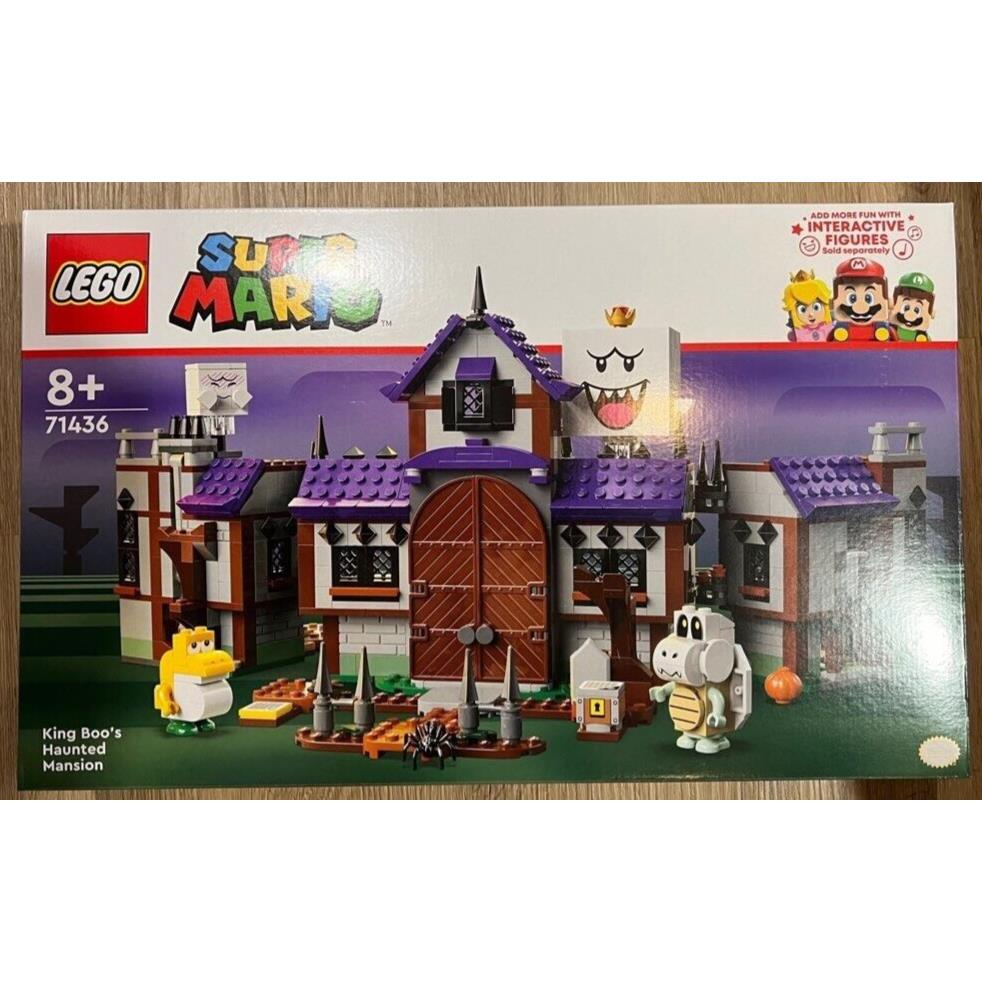 Lego Super Mario King Boo`s Haunted Mansion 71436 Toy Building Kit 932 Pcs