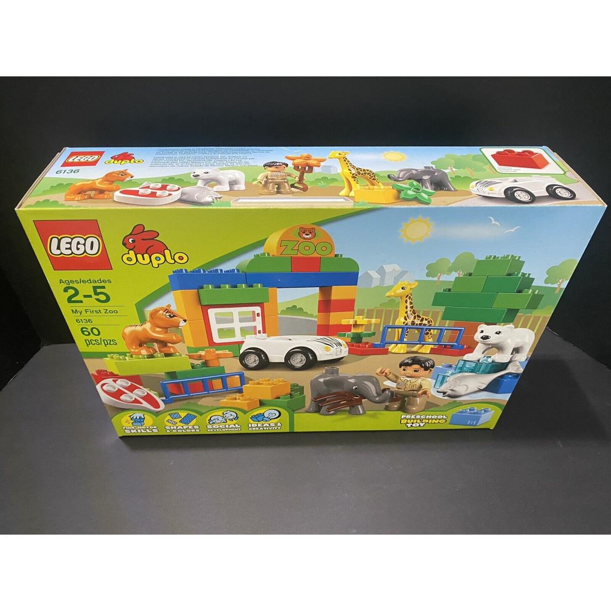 Lego Duplo My First Zoo 6136 Animals Vehicle Set