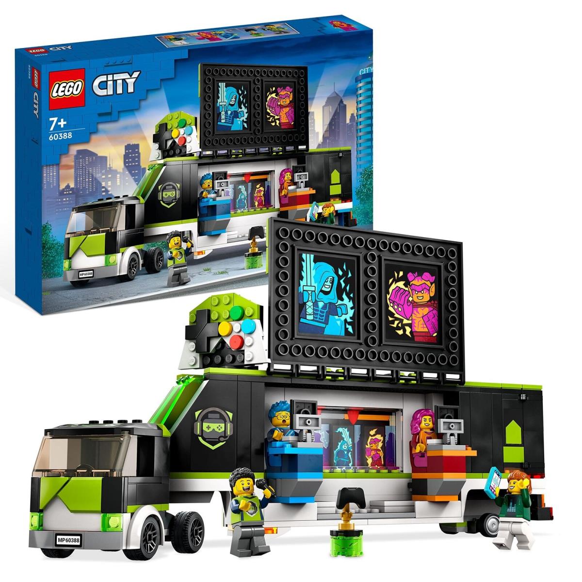 Lego 60388 City Gametoernooi Truck Speelgoed Vrachtwagen Set Met Esports Voertu