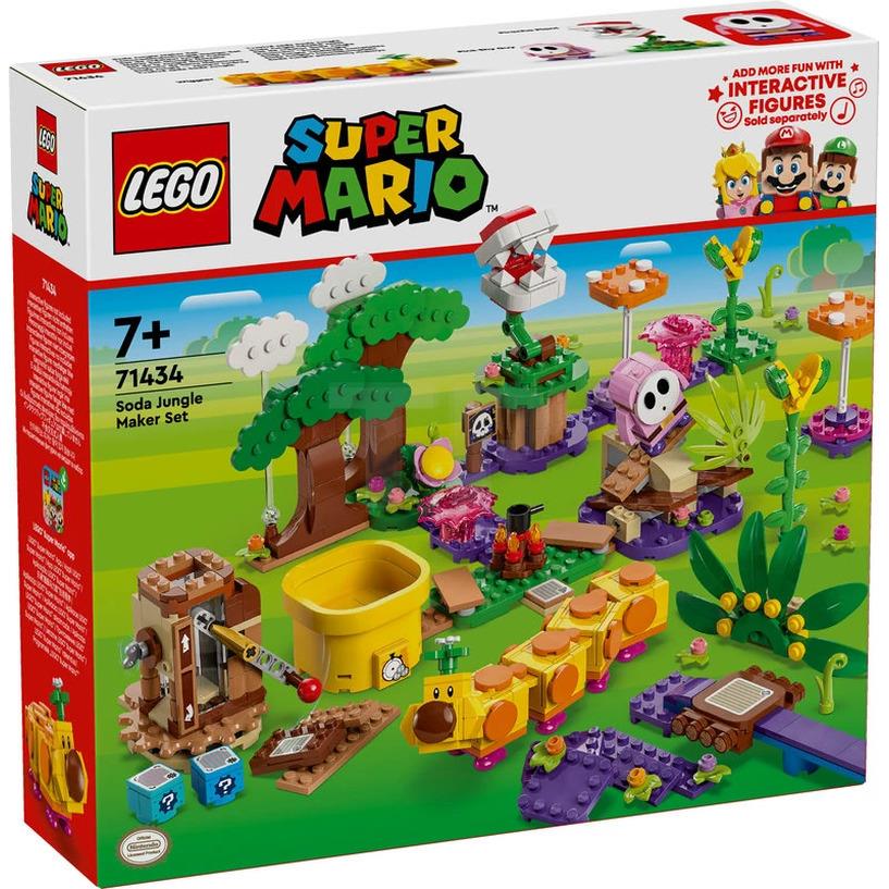 Lego Super Mario Soda Jungle Maker Set 71434 Building Toy Set Gift