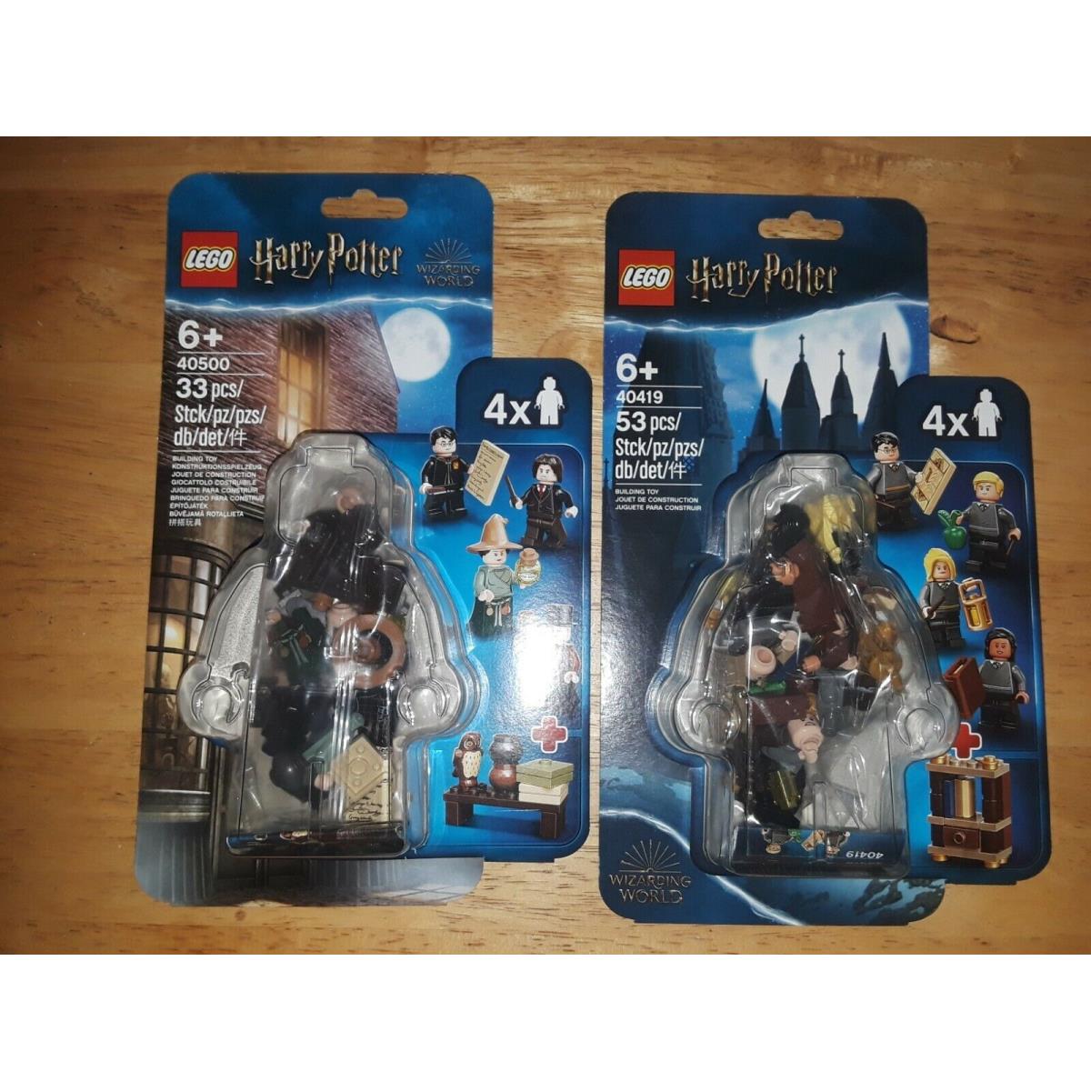 Lego Harry Potter 40419 Hogwarts Students 40500 Wizarding World Accessory Sets