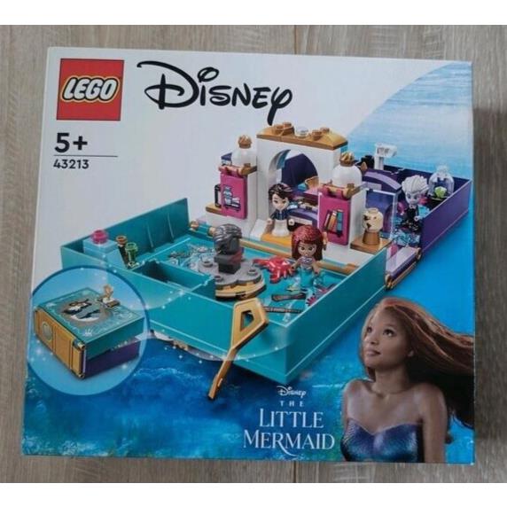 Lego Disney The Little Mermaid Story Book 43213 Toy Building Kit 134 Pcs